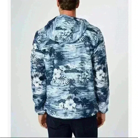 Sunrise Kingdom BLUE Tropical Men's
Lightweight Windbreaker - Picture 2 of 9